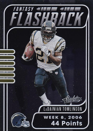 #FF-LT LaDainian Tomlinson - San Diego Chargers - 2020 Panini Absolute - Fantasy Flashback Football