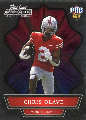 #ANBC-12 Chris Olave - Ohio State Buckeyes - 2021 Wild Card Alumination NIL Football