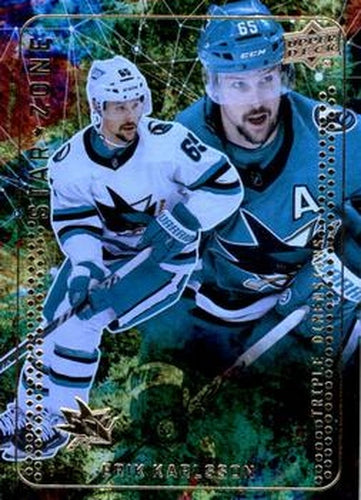 #SZ-12 Erik Karlsson - San Jose Sharks - 2023-24 Upper Deck - Star Zone Hockey