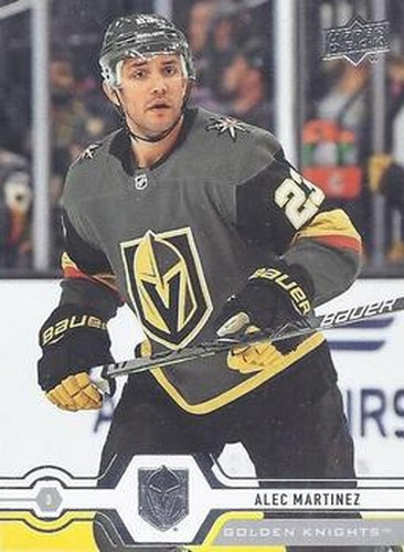 #512 Alec Martinez - Vegas Golden Knights - 2019-20 Upper Deck Hockey