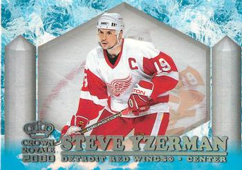 #12 Steve Yzerman - Detroit Red Wings - 1999-00 Pacific Crown Royale - Ice Elite Hockey