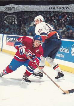 #12 Saku Koivu - Montreal Canadiens - 2001-02 Stadium Club Hockey