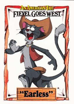 #12 Earless Poultroon - 1991 Impel An American Tail: Fievel Goes West