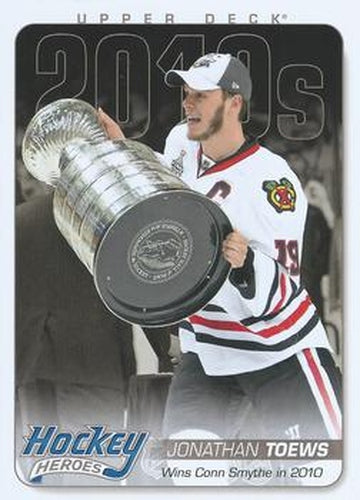#HH90 Jonathan Toews - Chicago Blackhawks - 2011-15 Upper Deck - Hockey Heroes