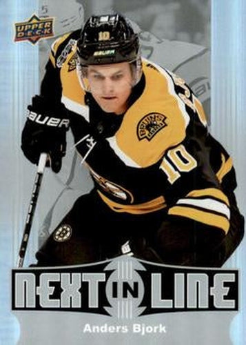 #NL-12 Anders Bjork - Boston Bruins - 2017-18 Upper Deck Overtime - Next in Line Hockey