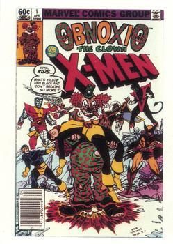 #12 Obnoxio the Clown vs. The X-Men - 1991 Comic Images Marvel Comics First Covers II