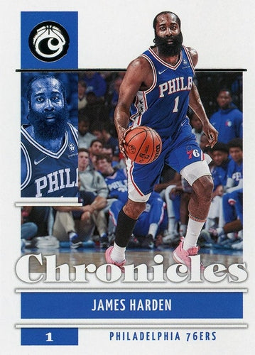 #12 James Harden - Philadelphia 76ers - 2021-22 Panini Chronicles Basketball