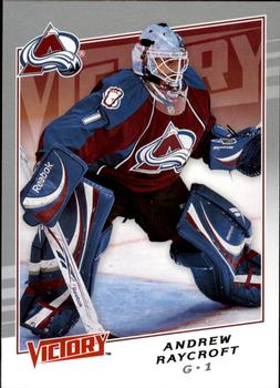 #262 Andrew Raycroft - Colorado Avalanche - 2008-09 Upper Deck Victory Hockey