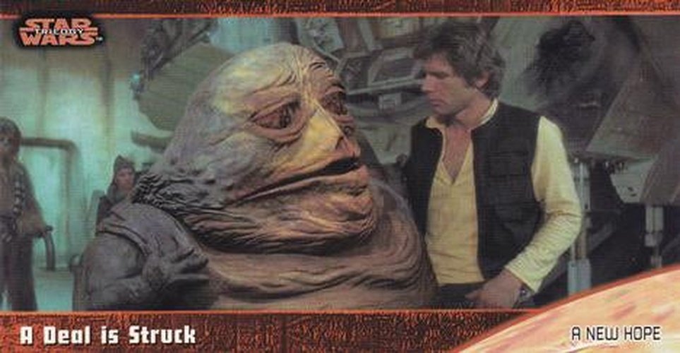 #12 A Deal is Struck - 1997 Topps Widevision Star Wars Trilogy
