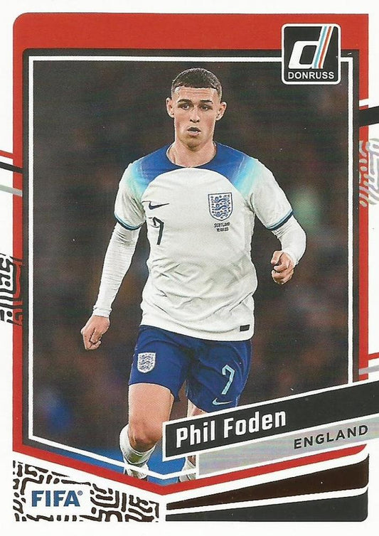 #12 Phil Foden - England - 2023-24 Donruss Soccer