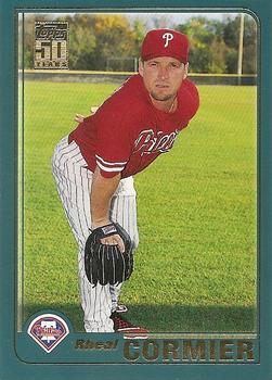 #T12 Rheal Cormier - Philadelphia Phillies - 2001 Topps Traded & Rookies Baseball
