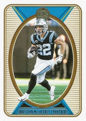 #12 Christian McCaffrey - Carolina Panthers - 2022 Panini Legacy Football