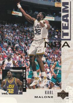 #12 Karl Malone - Utah Jazz - 1994-95 Upper Deck Basketball