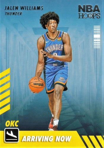 #12 Jalen Williams - Oklahoma City Thunder - 2022-23 Hoops - Arriving Now Basketball