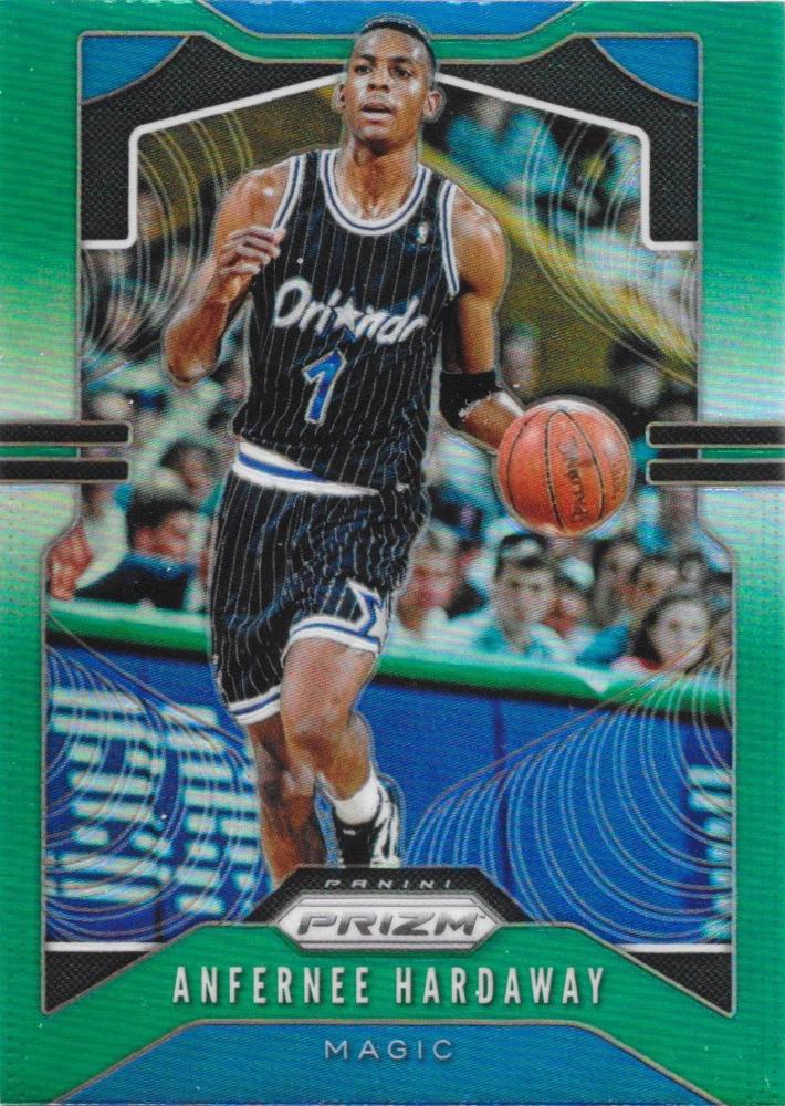 #12 Anfernee Hardaway - Orlando Magic - 2019-20 Panini Prizm - Prizms Green Basketball