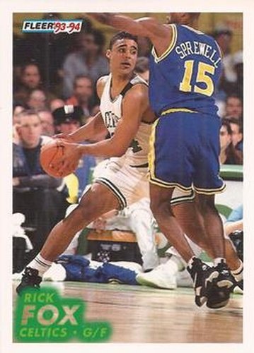 #12 Rick Fox - Boston Celtics - 1993-94 Fleer Basketball