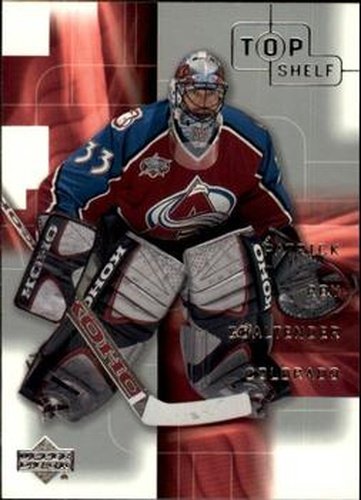 #12 Patrick Roy - Colorado Avalanche - 2001-02 Upper Deck Top Shelf Hockey
