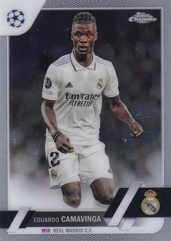 #12 Eduardo Camavinga - Real Madrid CF - 2022-23 Topps Chrome UEFA Club Competitions Soccer