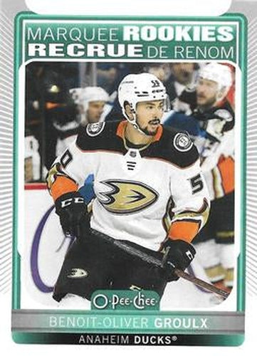 #612 Benoit-Olivier Groulx - Anaheim Ducks - 2021-22 O-Pee-Chee Hockey