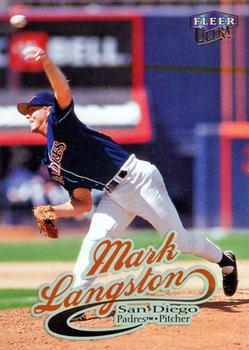 #12 Mark Langston - San Diego Padres - 1999 Ultra Baseball