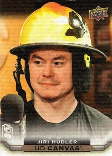 #C12 Jiri Hudler - Calgary Flames - 2015-16 Upper Deck - UD Canvas Hockey