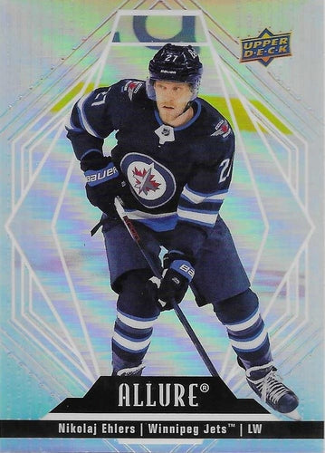 #12 Nikolaj Ehlers - Winnipeg Jets - 2022-23 Upper Deck Allure Hockey