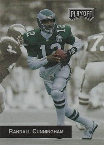#12 Randall Cunningham - Philadelphia Eagles - 1993 Playoff Football