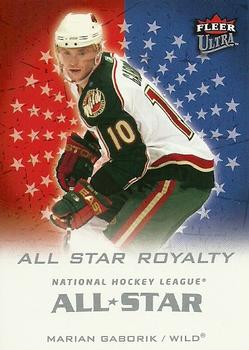 #ASR12 Marian Gaborik - Minnesota Wild - 2008-09 Ultra - All-Star Royalty Hockey