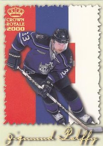 #12 Zigmund Palffy - Los Angeles Kings - 1999-00 Pacific Crown Royale - International Glory Hockey