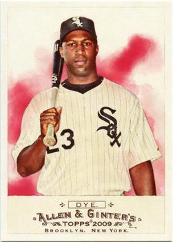 #12 Jermaine Dye - Chicago White Sox - 2009 Topps Allen & Ginter Baseball