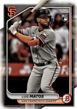 #12 Luis Matos - San Francisco Giants - 2024 Bowman Baseball