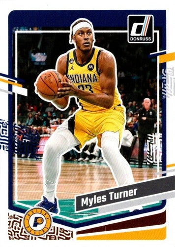 #12 Myles Turner - Indiana Pacers - 2023-24 Donruss Basketball