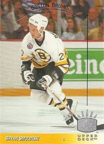 #12 Bryan Smolinski - Boston Bruins - 1993-94 Upper Deck - SP Hockey