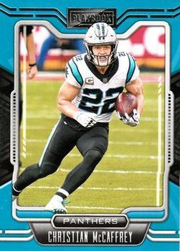 #12 Christian McCaffrey - Carolina Panthers - 2021 Panini Playbook Football