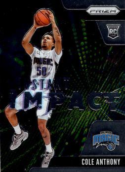 #12 Cole Anthony - Orlando Magic - 2020-21 Panini Prizm - Instant Impact Basketball