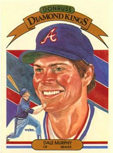 #12 Dale Murphy - Atlanta Braves - 1983 Donruss Baseball