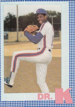 #12 Dwight Gooden - New York Mets - 1985 Renata Galasso Dwight Gooden Dr. K Baseball