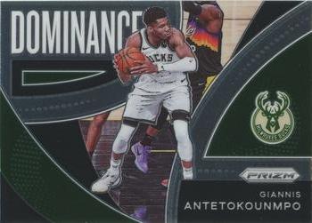 #12 Giannis Antetokounmpo - Milwaukee Bucks - 2021-22 Panini Prizm - Dominance Basketball