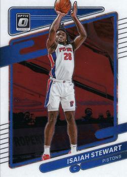 #12 Isaiah Stewart - Detroit Pistons - 2021-22 Donruss Optic Basketball