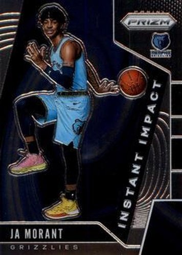 #12 Ja Morant - Memphis Grizzlies - 2019-20 Panini Prizm - Instant Impact Basketball