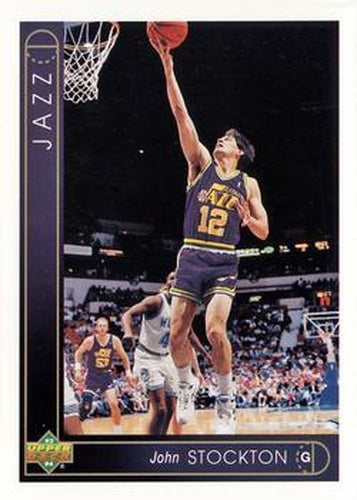 #12 John Stockton - Utah Jazz - 1993-94 Upper Deck Basketball
