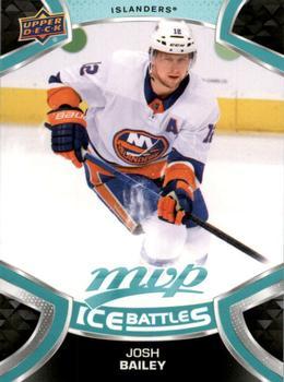 #12 Josh Bailey - New York Islanders - 2021-22 Upper Deck MVP - Ice Battles Hockey
