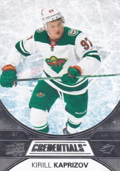 #12 Kirill Kaprizov - Minnesota Wild - 2021-22 Upper Deck Credentials Hockey