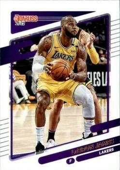 #12 LeBron James - Los Angeles Lakers - 2021-22 Donruss Basketball