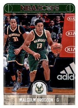 #12 Malcolm Brogdon - Milwaukee Bucks - 2017-18 Hoops Basketball