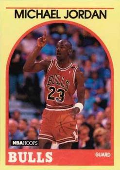 #12 Michael Jordan - Chicago Bulls - 1989-90 Hoops Superstars Basketball