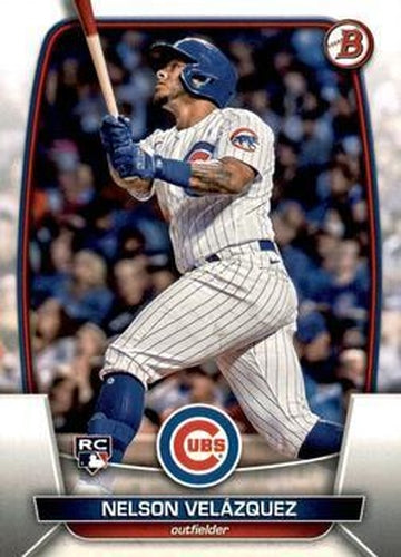 #12 Nelson Velazquez - Chicago Cubs - 2023 Bowman Baseball