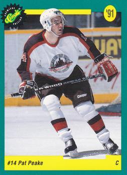 #12 Pat Peake - Washington Capitals - 1991 Classic Draft Picks Hockey