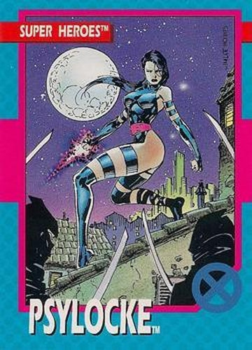 #12 Psylocke - 1992 Impel X-Men
