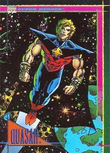 #12 Quasar - 1993 SkyBox Marvel Universe